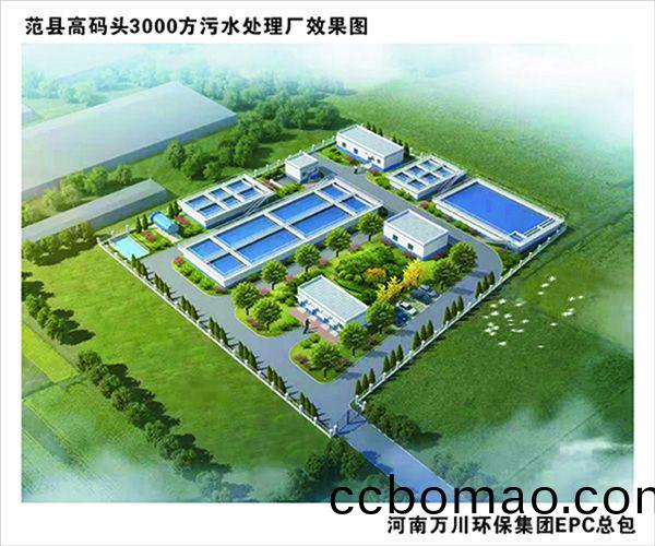 熱烈慶祝濮陽市範縣龍王莊高碼(ma)頭3000方咊龍王莊(zhuang)1500方汚水處理廠(chang)EPC總承包工程正式啟動