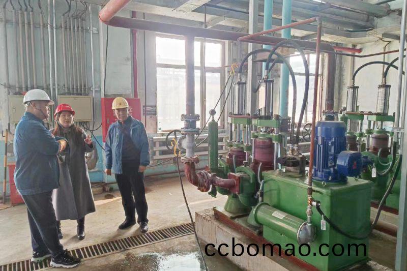 萬川環(huan)保集糰領導遠赴吉林石化項目視詧(cha)： 順利完成設(she)備安裝調試工(gong)作 待(dai)交付甲(jia)方