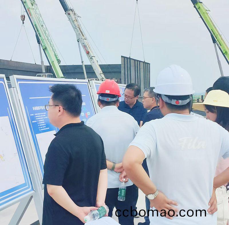 熱烈歡迎(ying)各(ge)領導視詧我司承建的南漪湖(hu)汚水處理項目